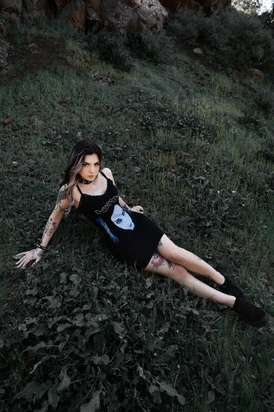 Evanescence Lace Strap Dress