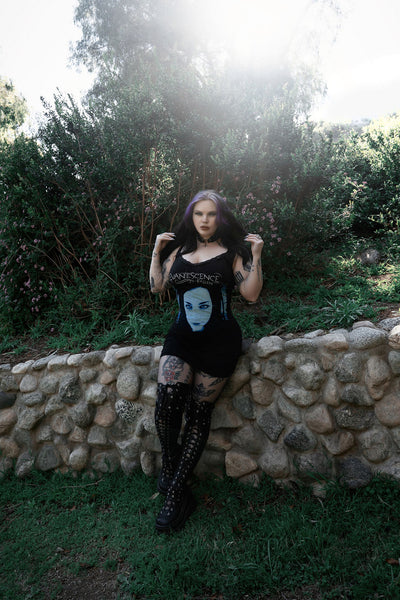 Evanescence Lace Strap Dress