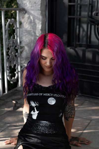 Sisters of Mercy (Full length) Lace Tank