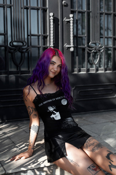 Sisters of Mercy (Full length) Lace Tank