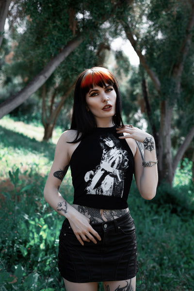 Siouxsie Ribbed Tank Top