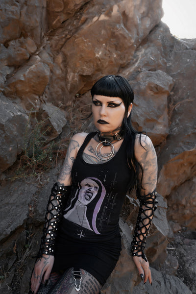 The Nun Ribbed Tank Top