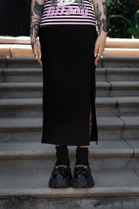 Black Long Skirt