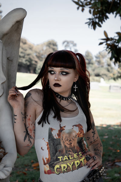 Tales from the Crypt Ribbed Tank Top