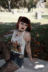 Tales from the Crypt Ribbed Tank Top