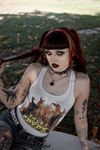 Tales from the Crypt Ribbed Tank Top