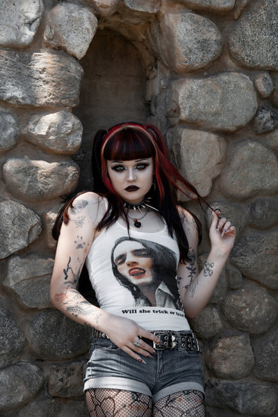 Peter (Trick or Treat) Ribbed Tank Top