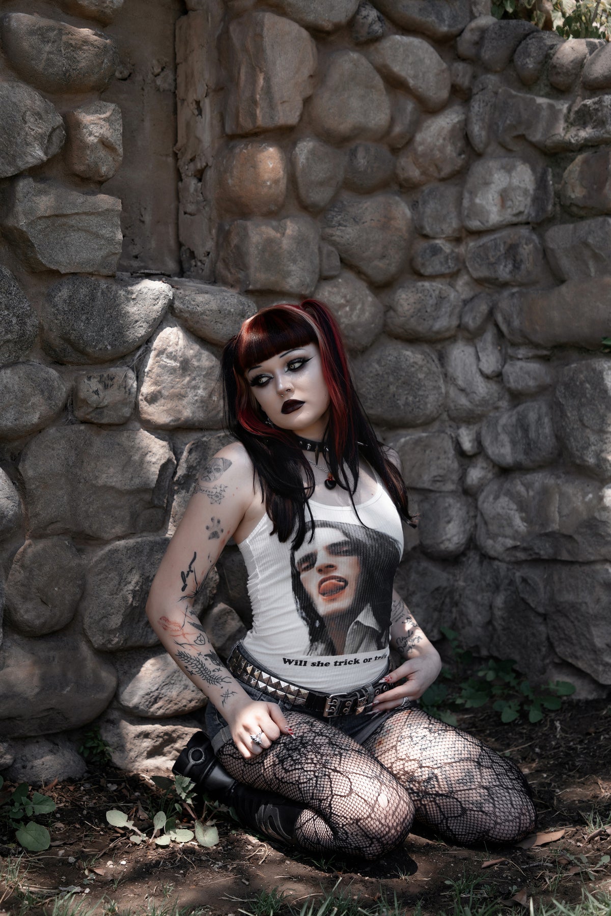 Peter (Trick or Treat) Ribbed Tank Top