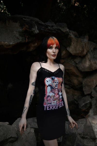 Art Crispies Lace Strap Dress