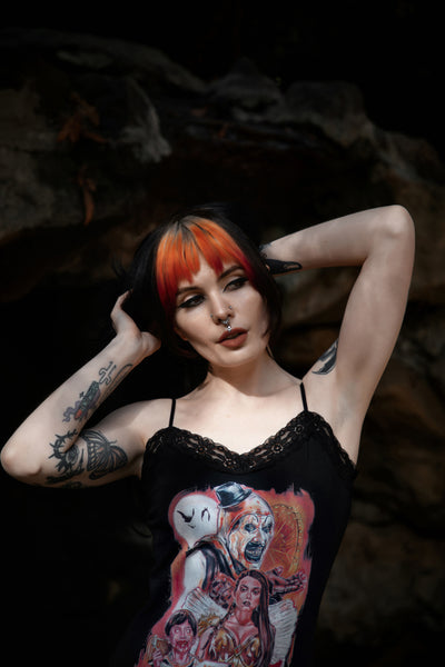 Art Crispies Lace Strap Dress