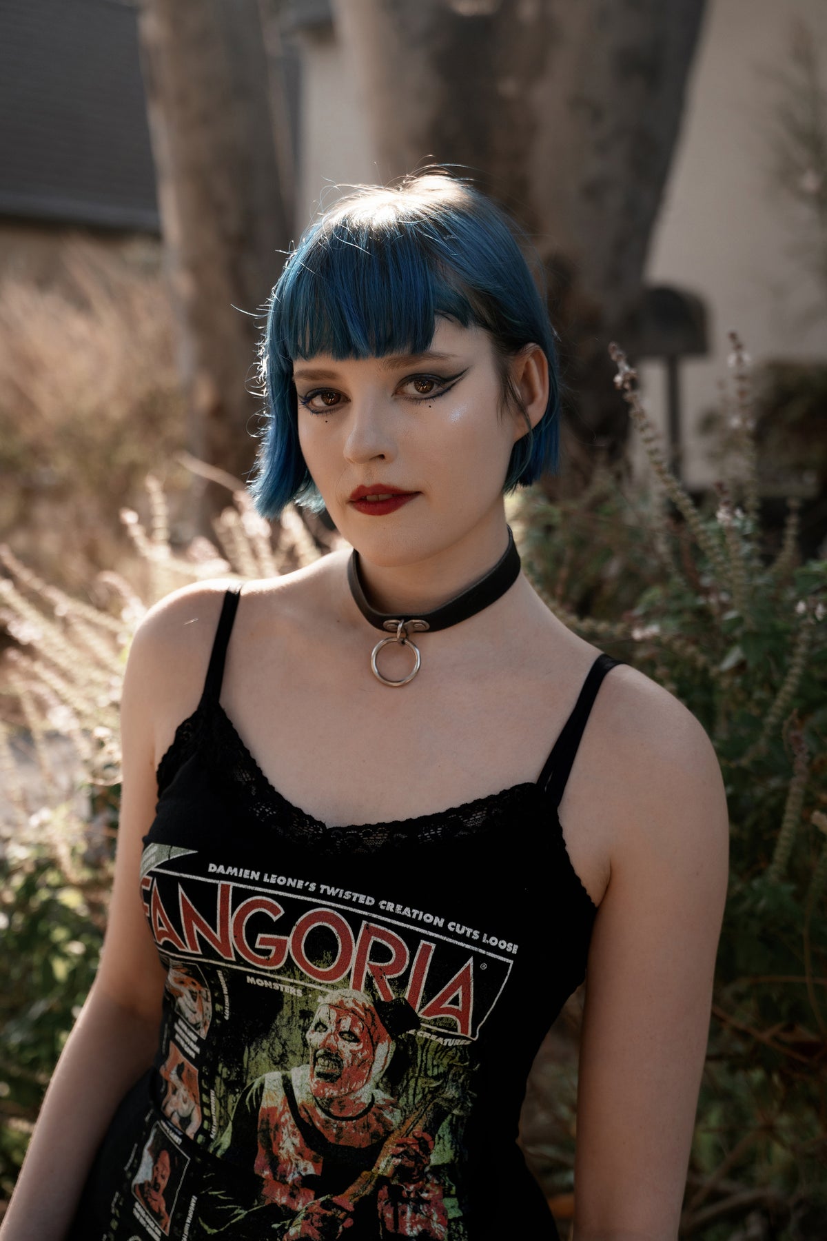 Terrifier X Fangoria Magazine Cover Lace Strap Dress