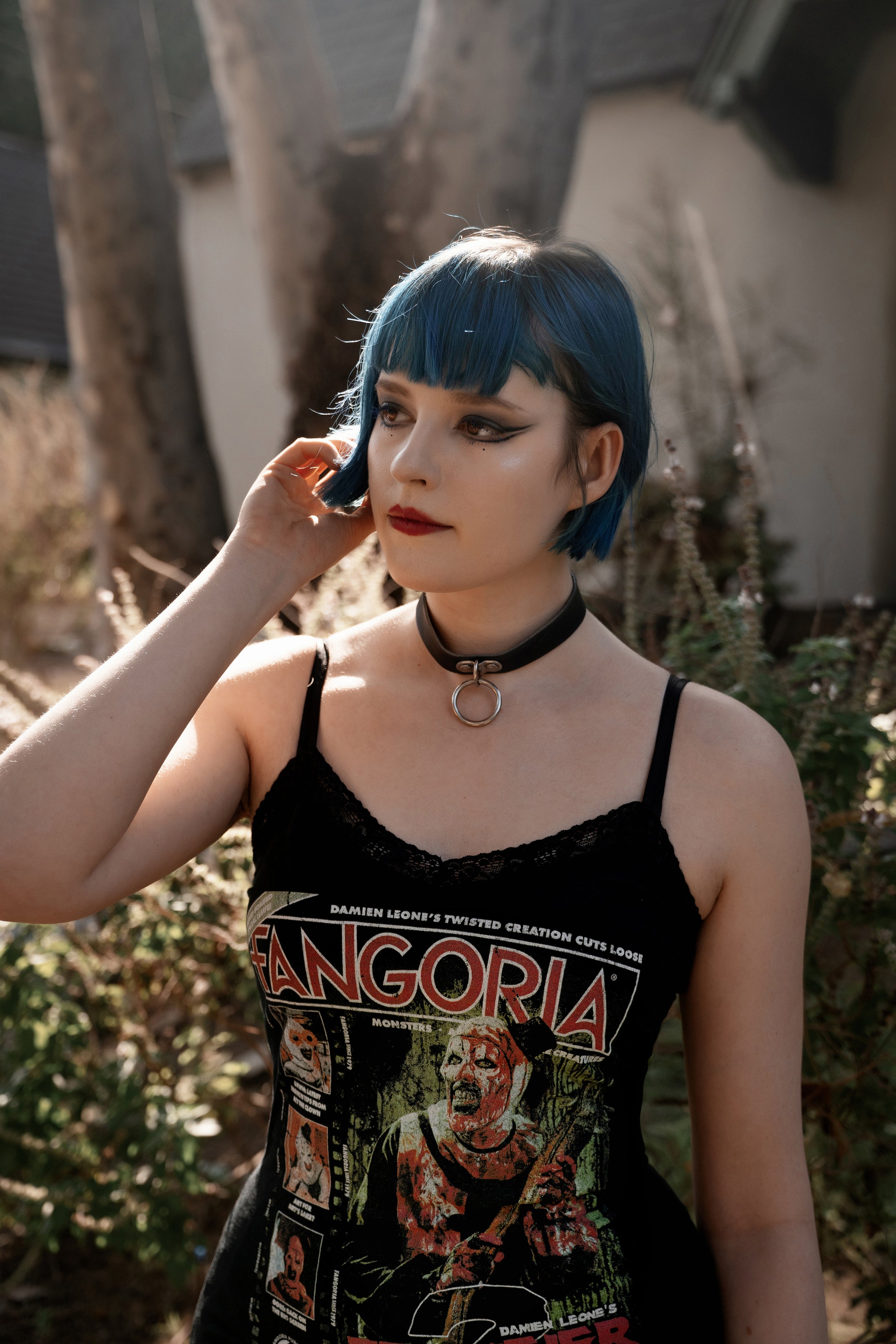 Terrifier X Fangoria Magazine Cover Lace Strap Dress