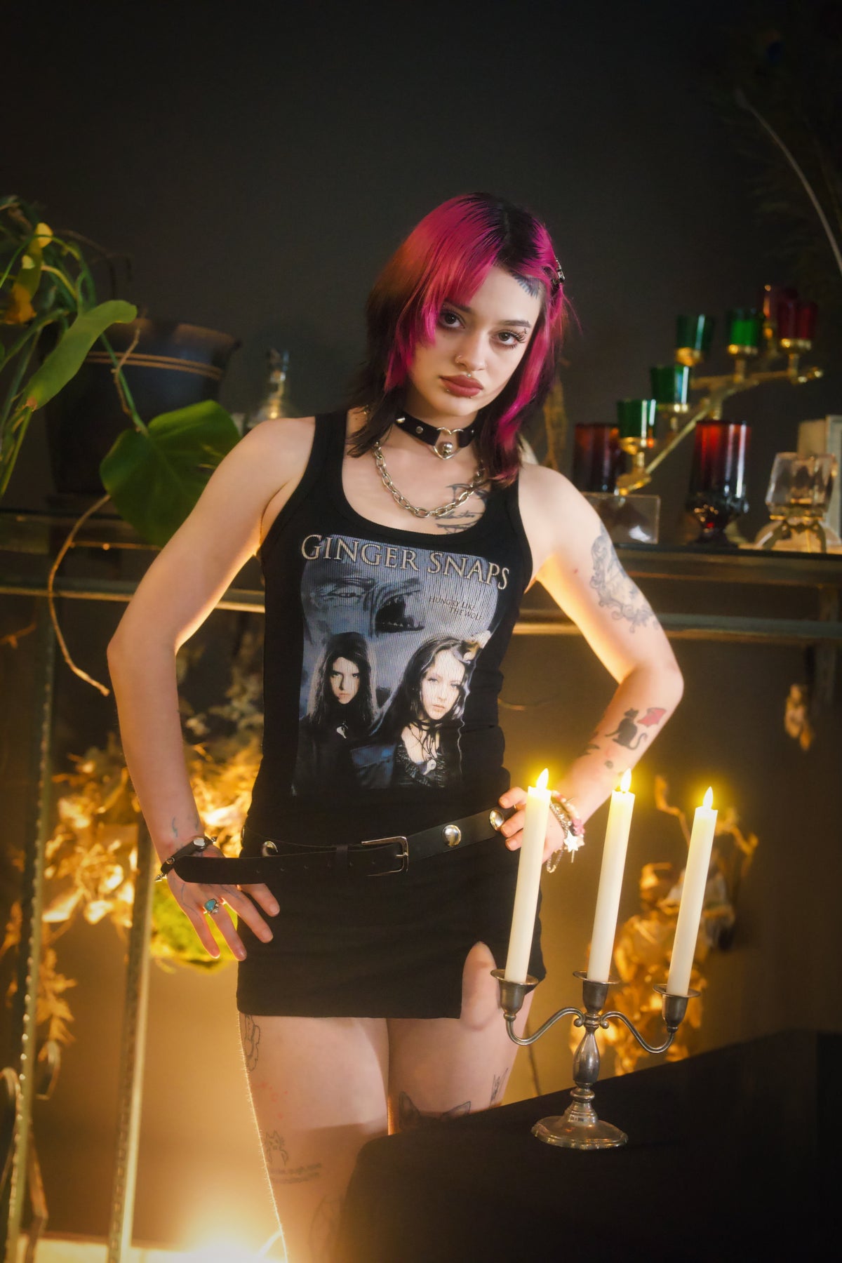 Ginger Snaps Ribbed Tank Top