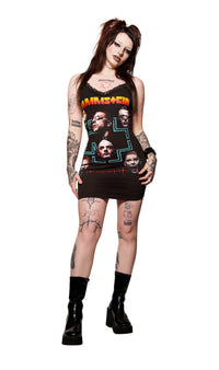 Rammstein Lace Strap Dress