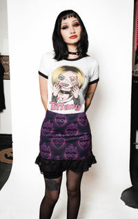 Sacred Heart Mini Skirt