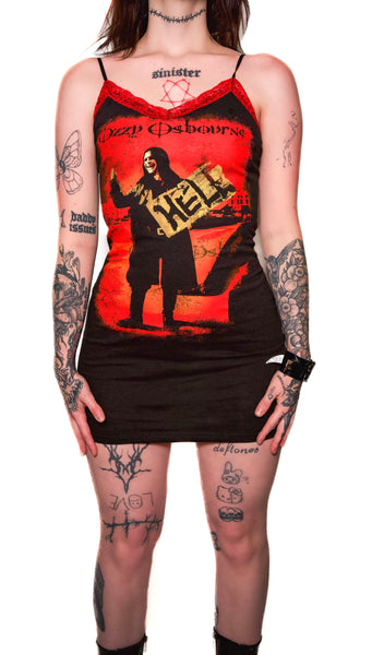 Ozzy Lace Strap Dress (Hell)