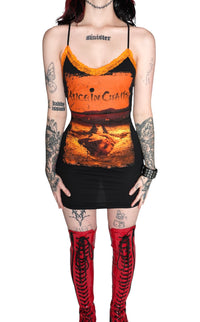 Alice in Chains (Dirt) Lace Strap Dress