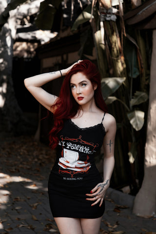 My Chemical Romance Lace Strap Dress (Be seeing you)