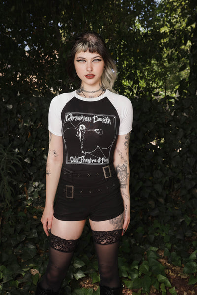 Christian Death (Only Theatre of Pain) Baseball Tee