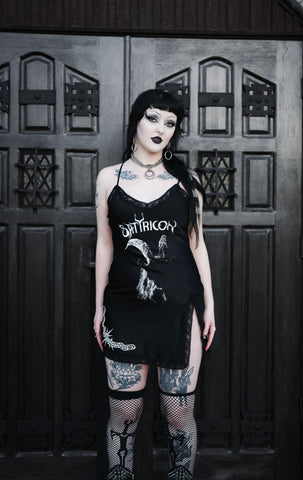 Satyricon Mini Slip Dress