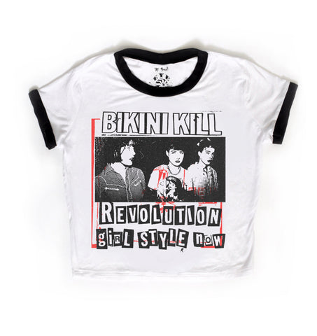 Bikini Kill Ringer Tee (Revolution)