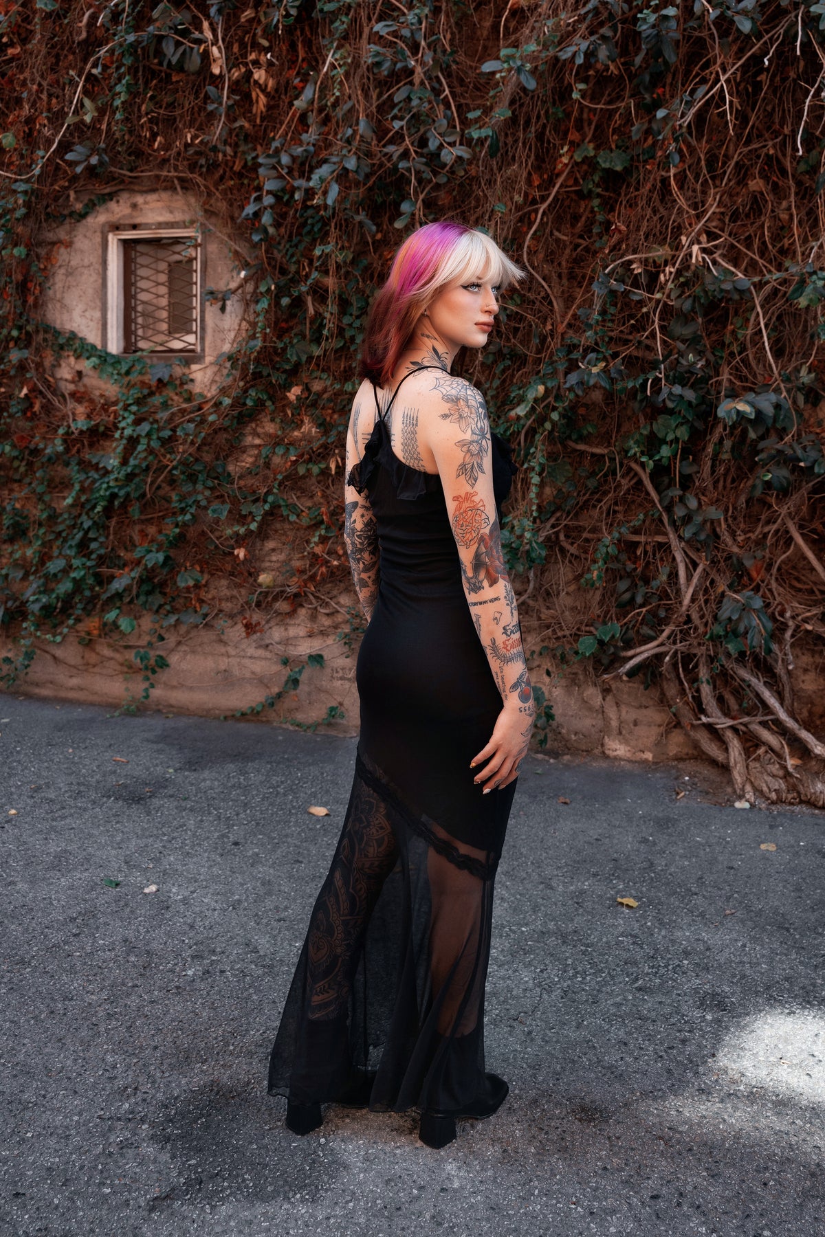 Mourning Maxi Dress