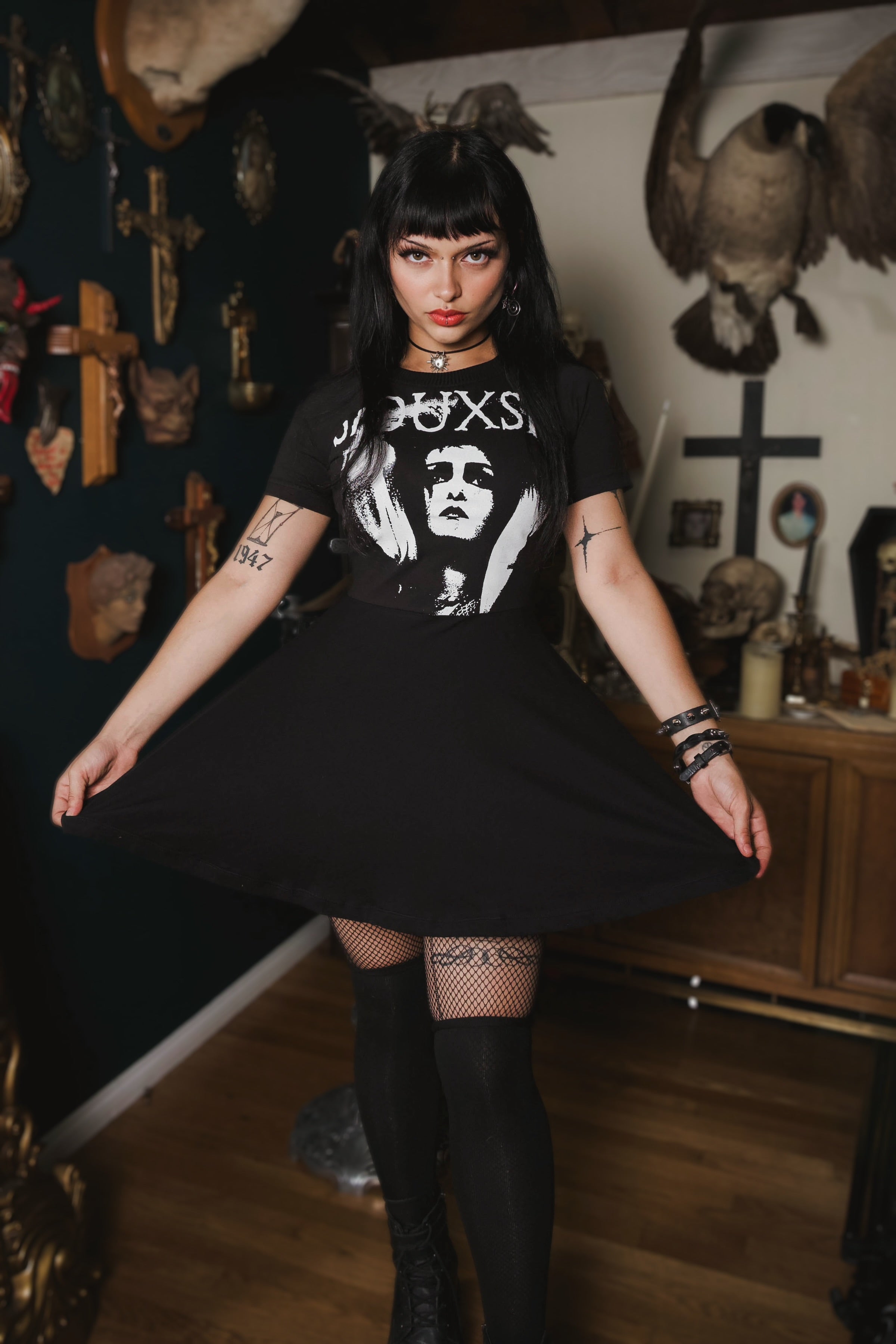 Siouxsie and the Banshees Baby Doll Dress