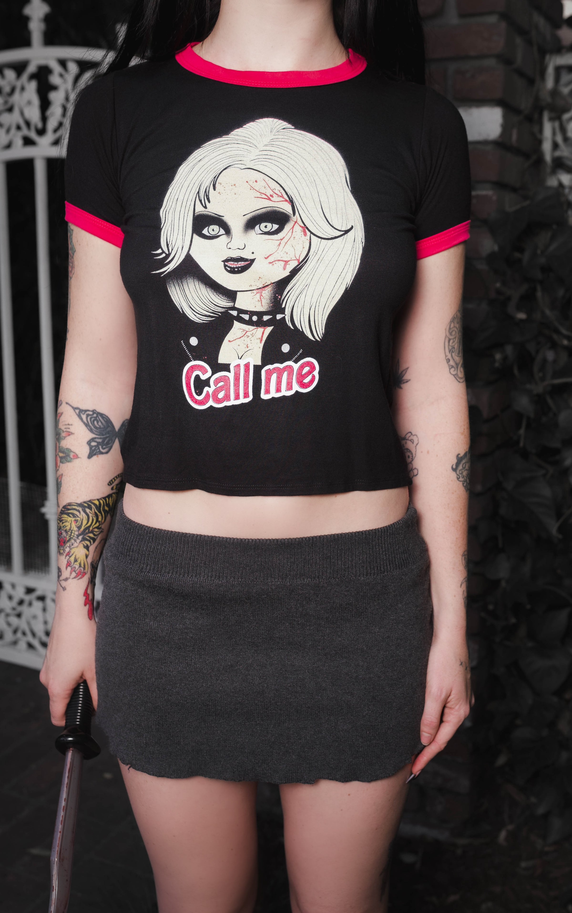 Tiffany (Call me) Ringer Tee