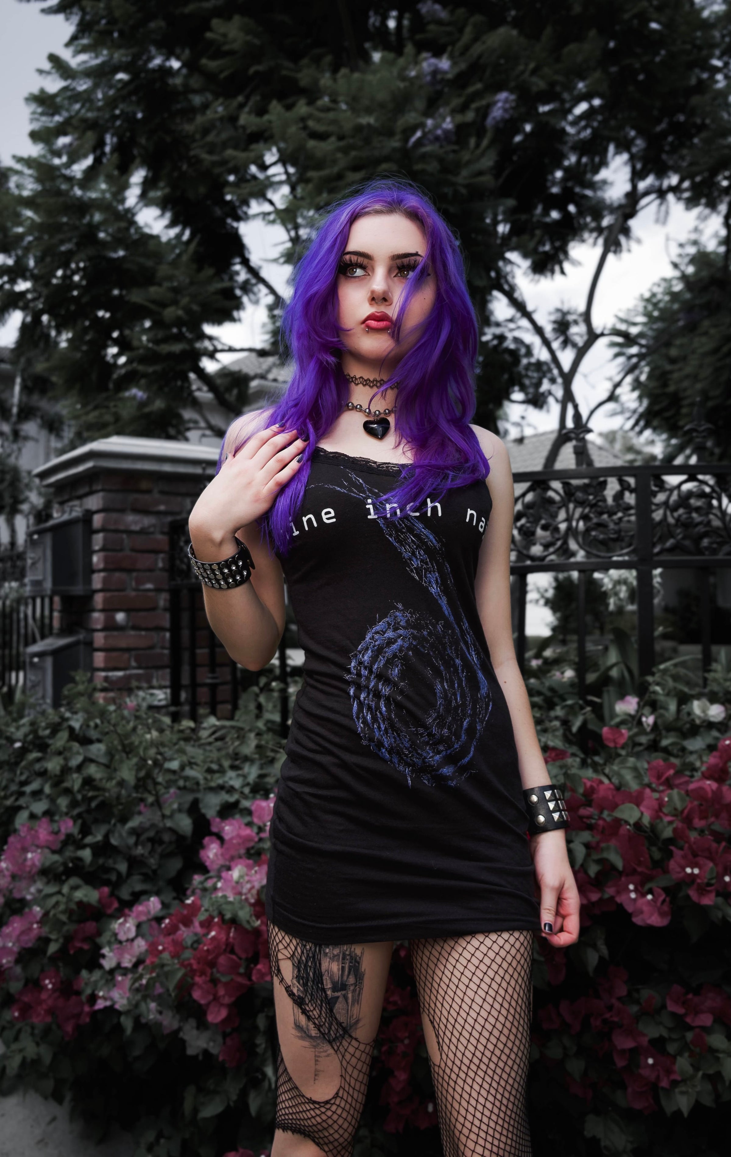 NIN Lace Strap Dress