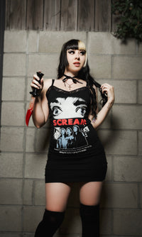 Scream Lace Strap Dress