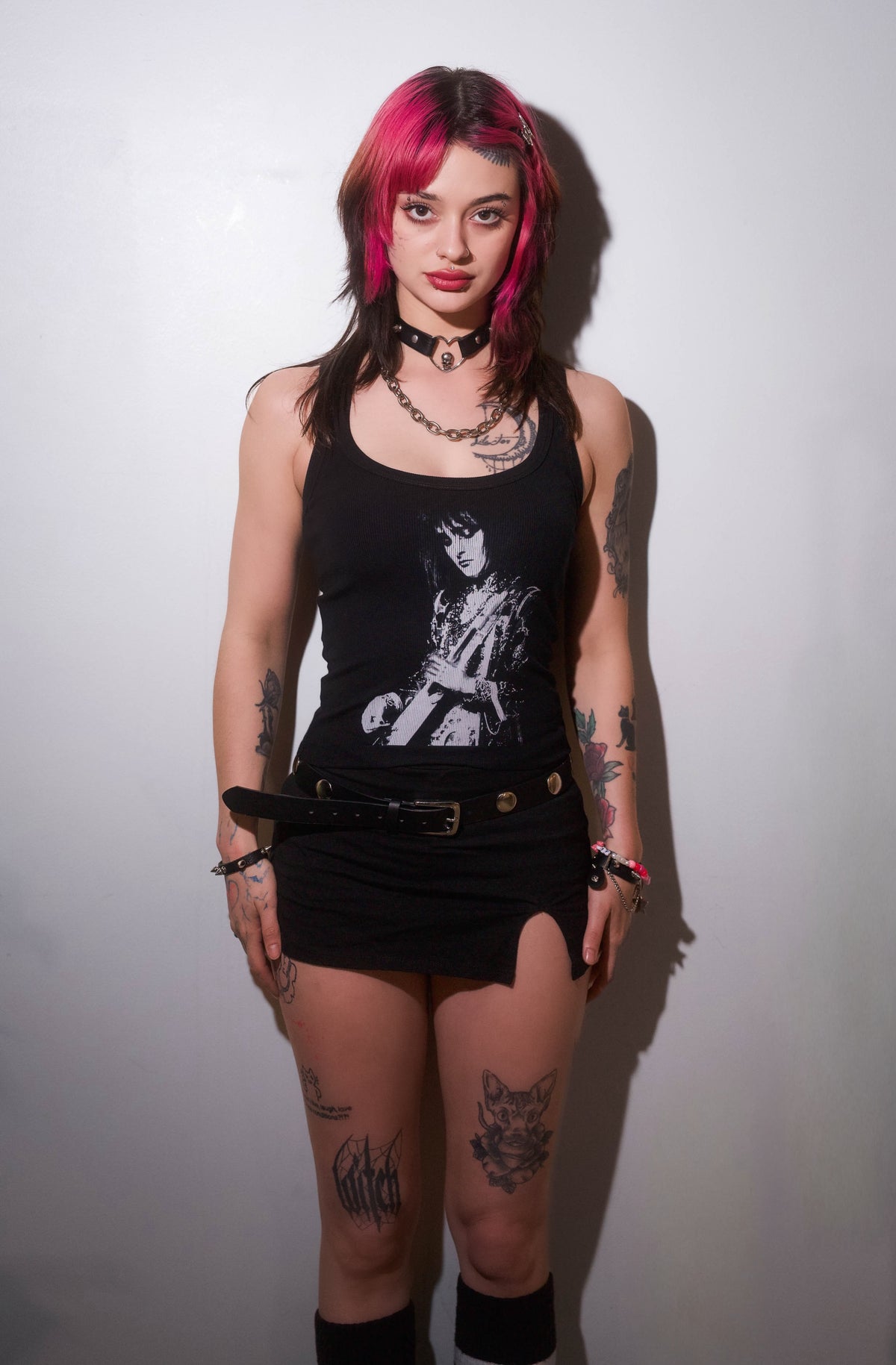 Siouxsie Ribbed Tank Top