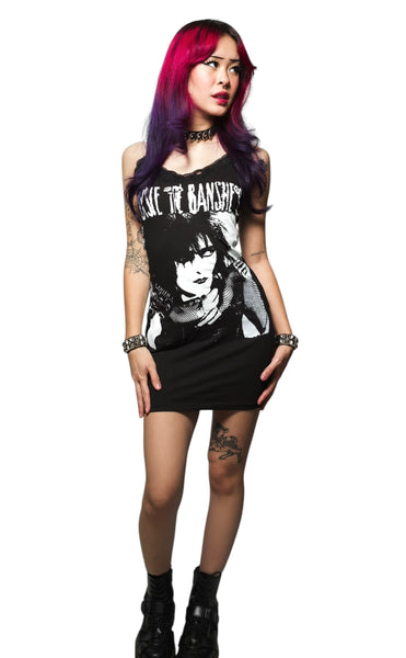 Siouxsie and the Banshees Lace Strap Dress