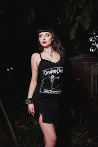 Christian Death Slit Lace Dress