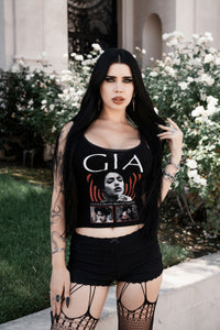 Gia Ribbed Lace Tank