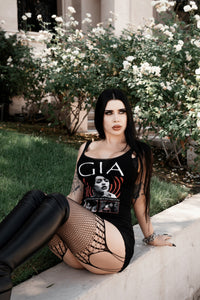 Gia Ribbed Lace Tank