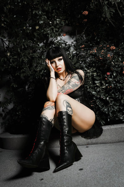 Rozz - Christian Death Mini Slip Dress