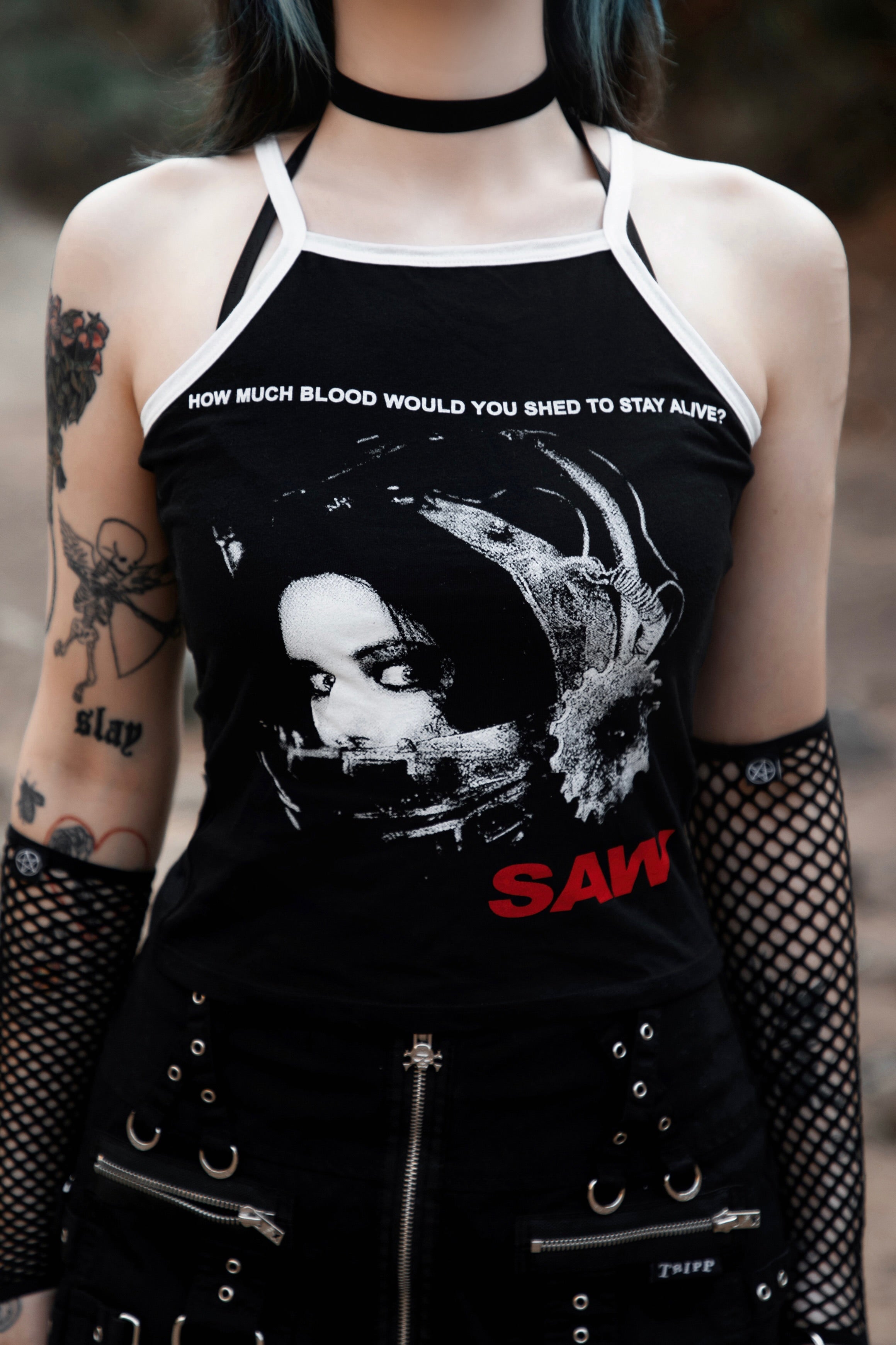 Saw Ringer Tank Top (Limited edition)