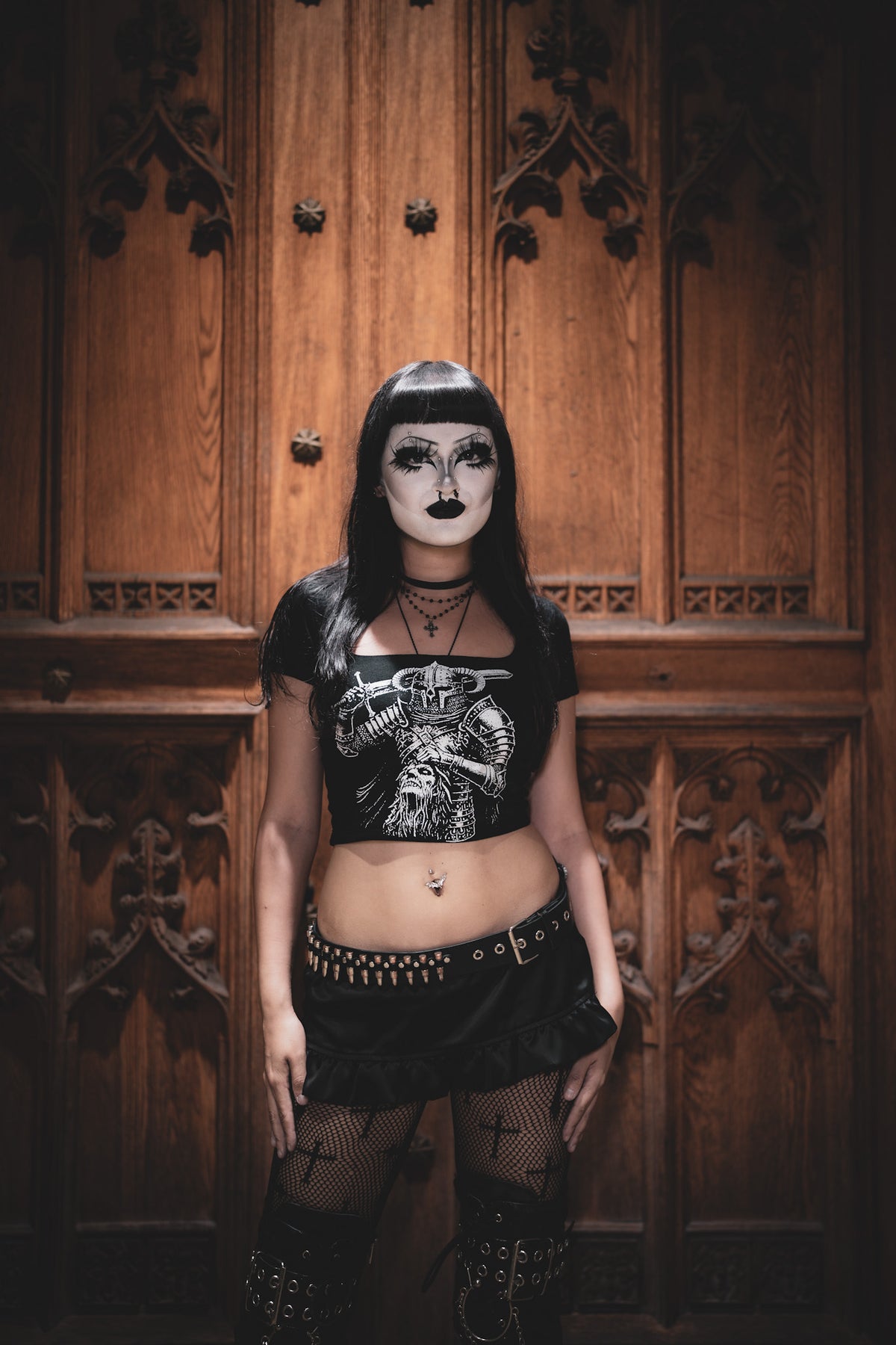 Butcher Scoop Neck Top