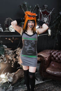 Type O Negative Lace Strap Dress (With my love)