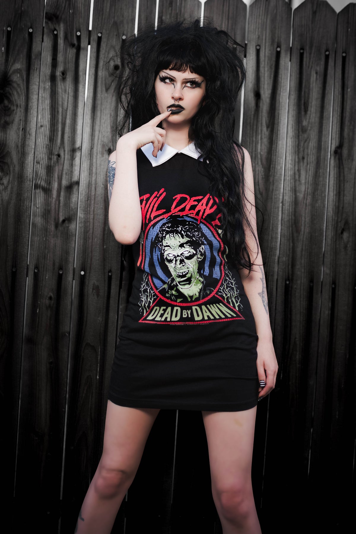 Evil Dead Collar Dress
