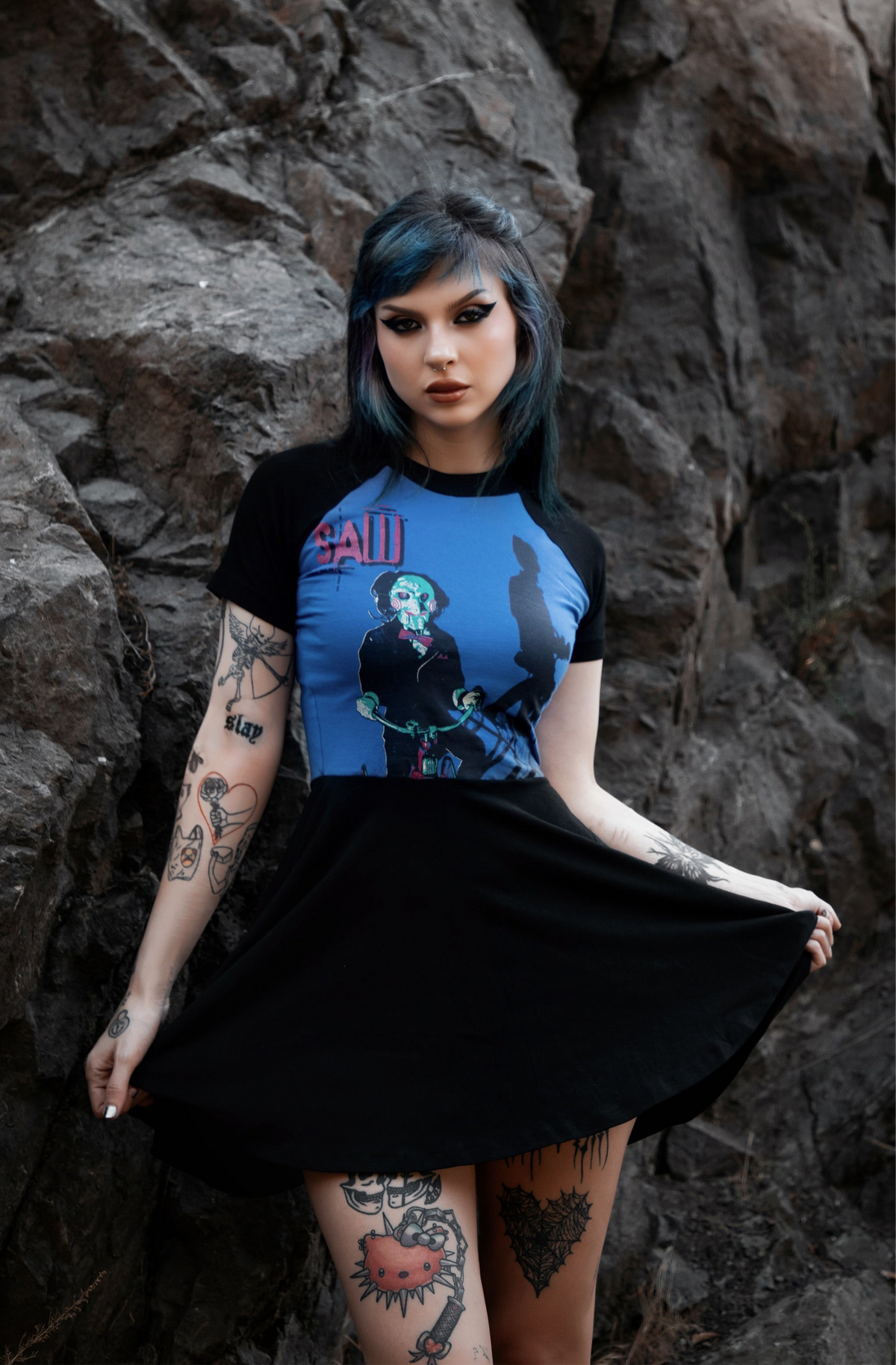 Saw Baby Doll Dress