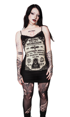Bring Me the Horizon Lace Strap Dress