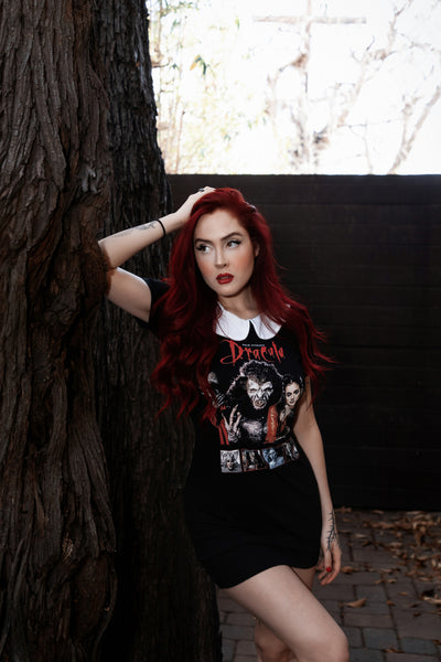 Dracula Peter Pan Collar Dress