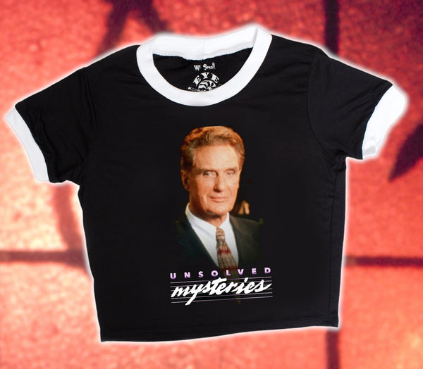 Unsolved Mysteries Ringer Tee