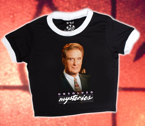 Unsolved Mysteries Ringer Tee
