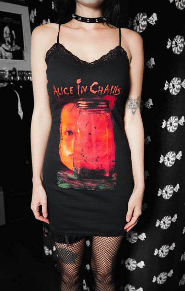 Alice in Chains Lace Strap Dress (Jar of flies)