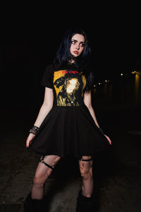 The Crow Baby Doll Dress (Black)