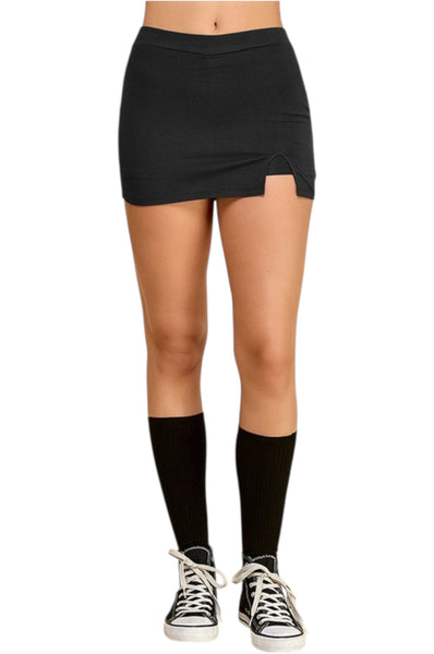 Black Mini Skort