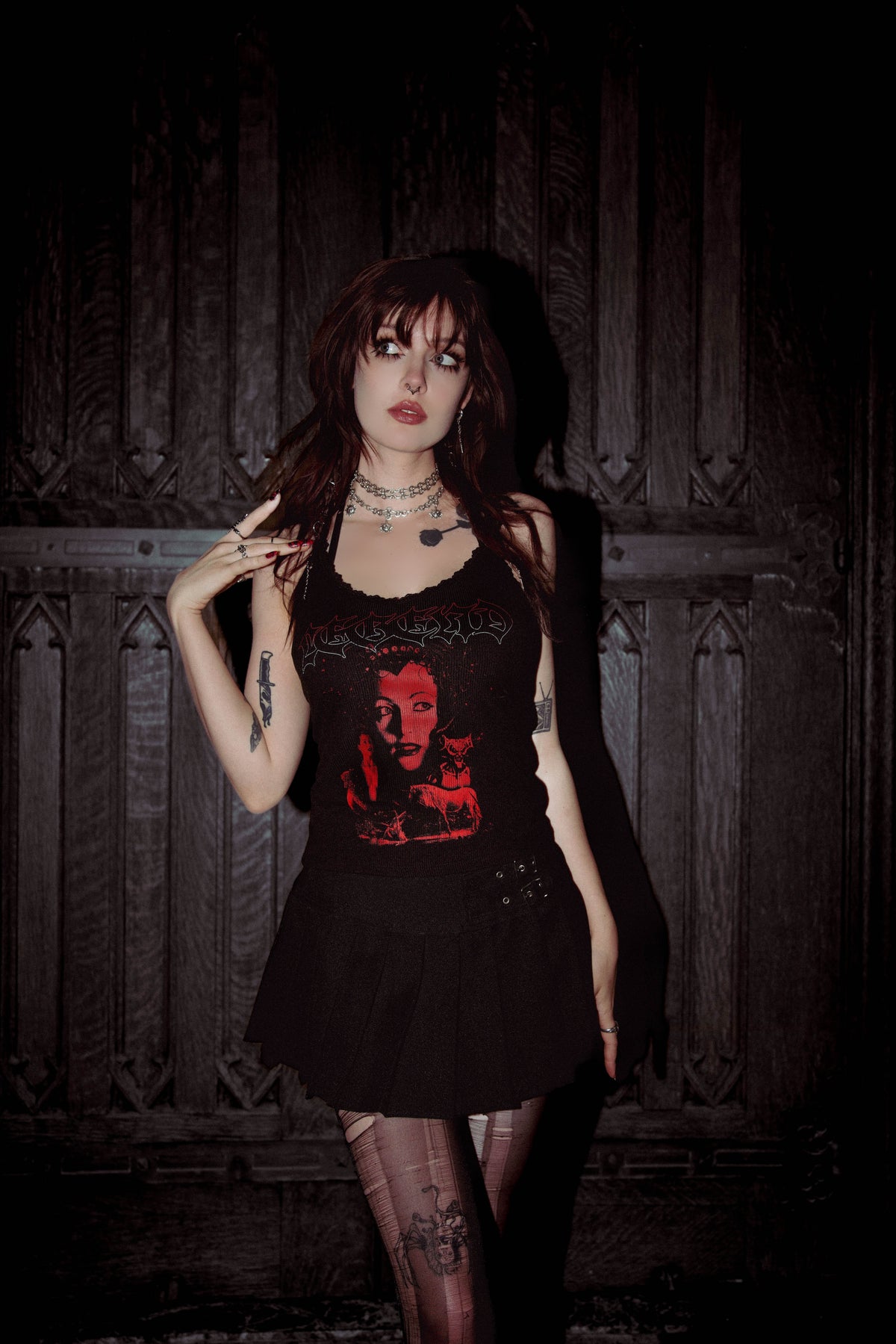 Legend - Princess Lili Ribbed Lace Tank
