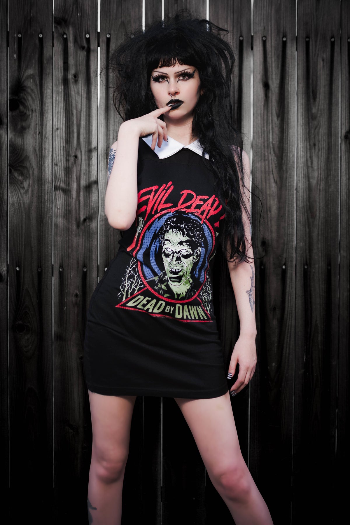 Evil Dead Collar Dress
